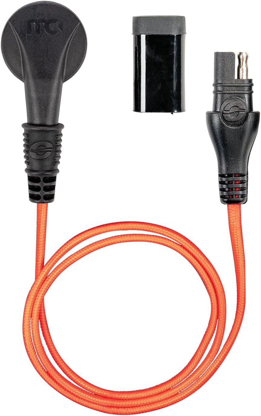 OptiMate O-97C24 MagCode 24V Magnetisches Ladeclip Kabel – 75 cm Batterie Ladeadapter mit SAE Anschl