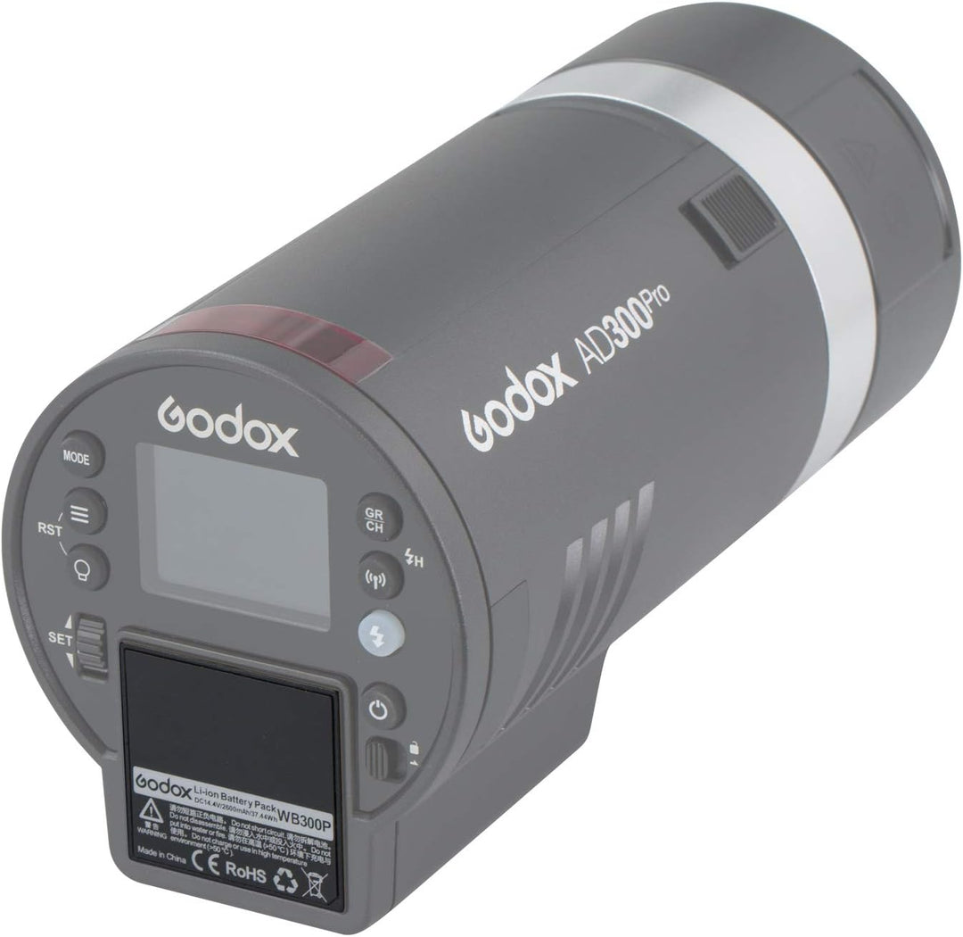 Godox AD300PRO Akku WB300P Lithiumbatterie, 14,4V/2600mAh, Originalbatterie für Godox AD300Pro