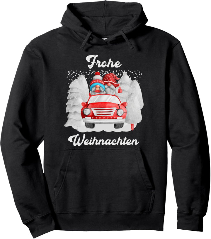 Weihnachten Gnom Gartenzwerg Zwerge weihnachtsoutfit Familie Pullover Hoodie