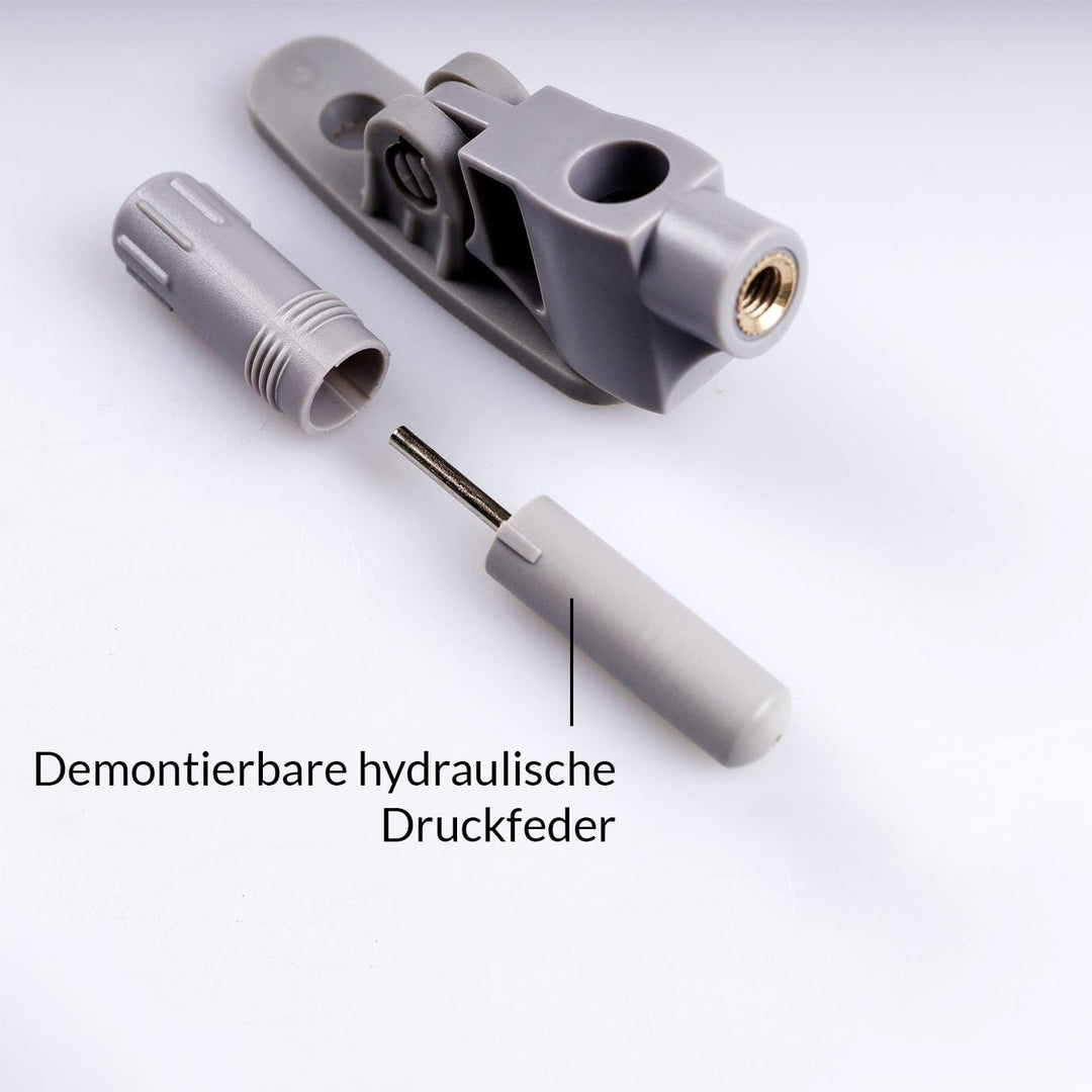 Stahlia Gasdruckfedern 180N Softclose (2 Stück) Klappenbeschlag Gasdruckdämpfer Türdämpfer Klappenha