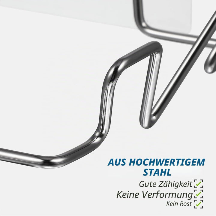 HEMOTON 2 Sätze Metall Müllsackständer Sackhalter Müllsackhalter Lagerung Hängeleiste Hängen Mülleim