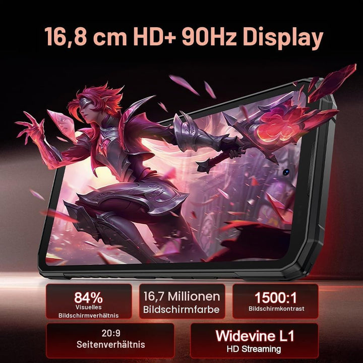 DOOGEE Blade 20 Pro 4G Outdoor Handy Ohne Vertrag,11800mAh, 24GB+256GB(2TB) Outdoor Smartphone, 50MP