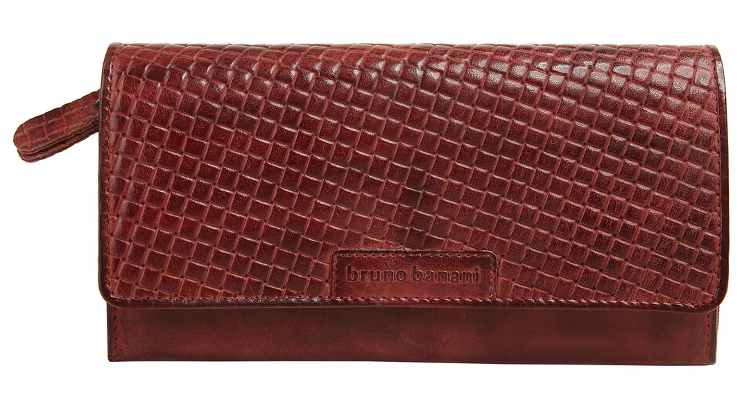 Bruno Banani Geldbörse Echt Leder rot Damen - 020470