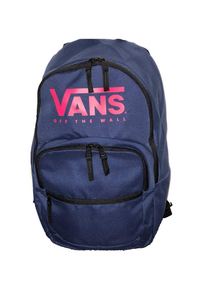 VANS Rucksack MOTIVATEE 2 Laptop Reise Uni Schule Arbeit Blau Pink
