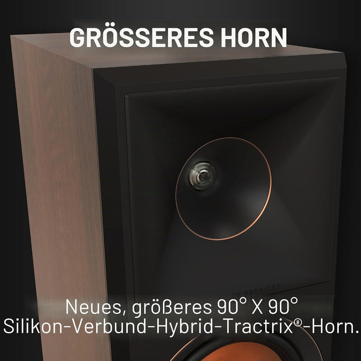 Klipsch Referenz Premiere RP-5000F II Bodenlautsprecher Stück Walnuss