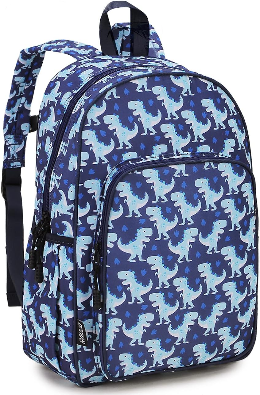 RAVUO Kinder-Rucksack für Mädchen und Jungen, niedliche Kleinkinder-Schul-Büchertasche mit Brustgurt