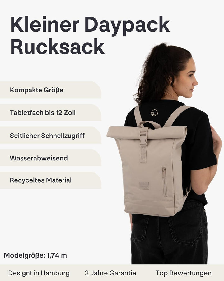 Johnny Urban Rucksack Damen &amp; Herren Klein - Robin Small Sand, Sand