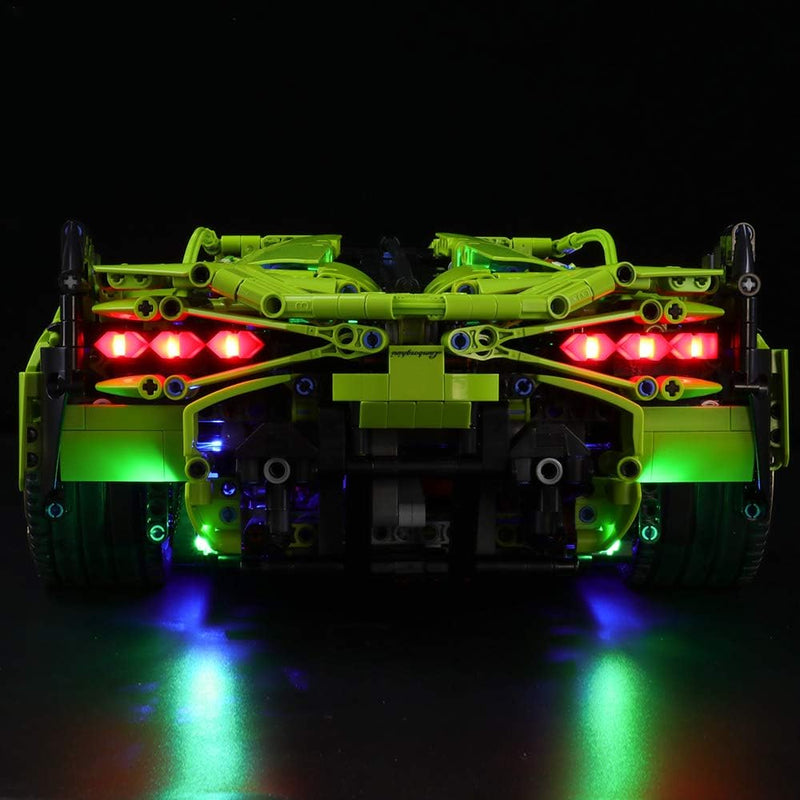 BRIKSMAX Led Beleuchtungsset für Lego Lamborghini Sián FKP 37,Kompatibel Mit Lego 42115 Bausteinen M