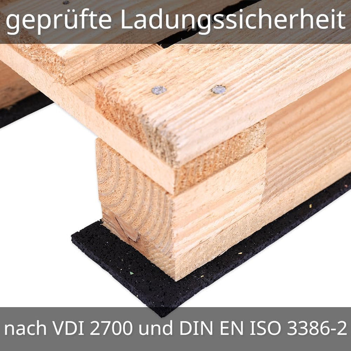 Antirutschmatte 500x25 cm 8 mm – Ladungssicherung & Transportmatte für LKW, Anhänger & Auto – Gummig