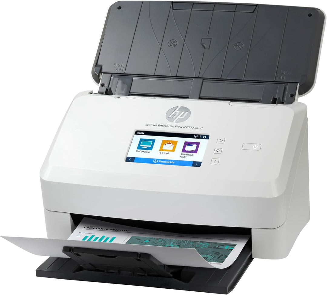 HP ScanJet Enterprise Flow N7000 snw1 (Scanner, Einzelblattzufuhr, 80-Blatt ADF, WLAN, LAN, USB)