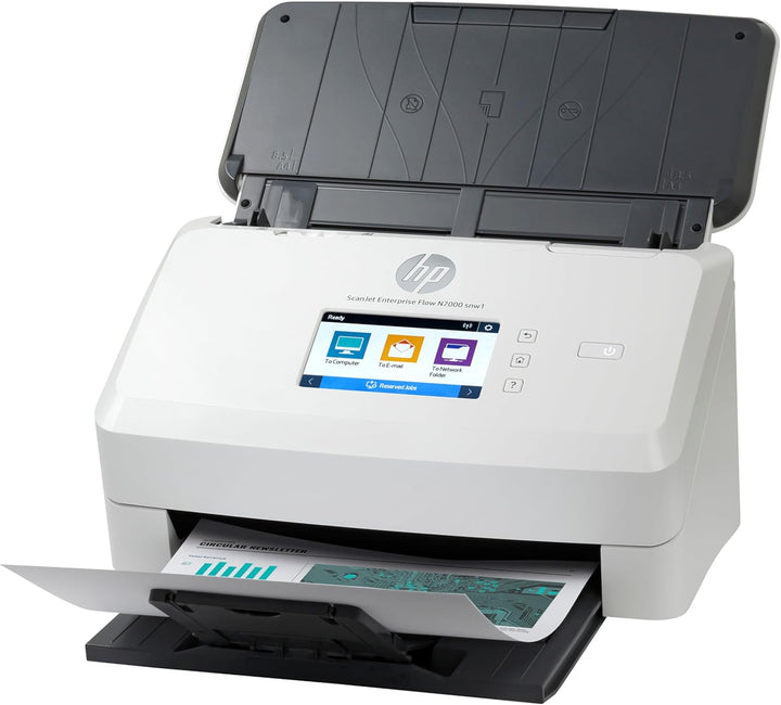 HP ScanJet Enterprise Flow N7000 snw1 (Scanner, Einzelblattzufuhr, 80-Blatt ADF, WLAN, LAN, USB)