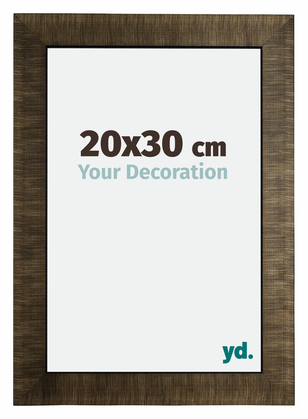 yd. Your Decoration - Bilderrahmen 20x30 cm - Bilderrahmen aus Holz mit Acrylglas - Antireflex - Aus