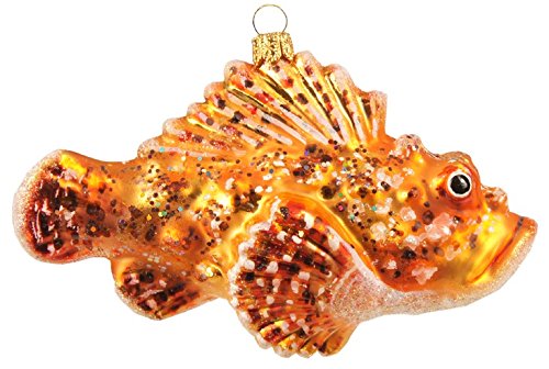 Gartenschätze Christbaumschmuck Tannenbaumschmuck Fisch Skorpionfisch 10 cm 22851