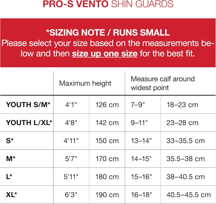 G-Form Pro-S Vento CE Fussball Schienbeinschoner Weiss L-XL, Weiss L-XL