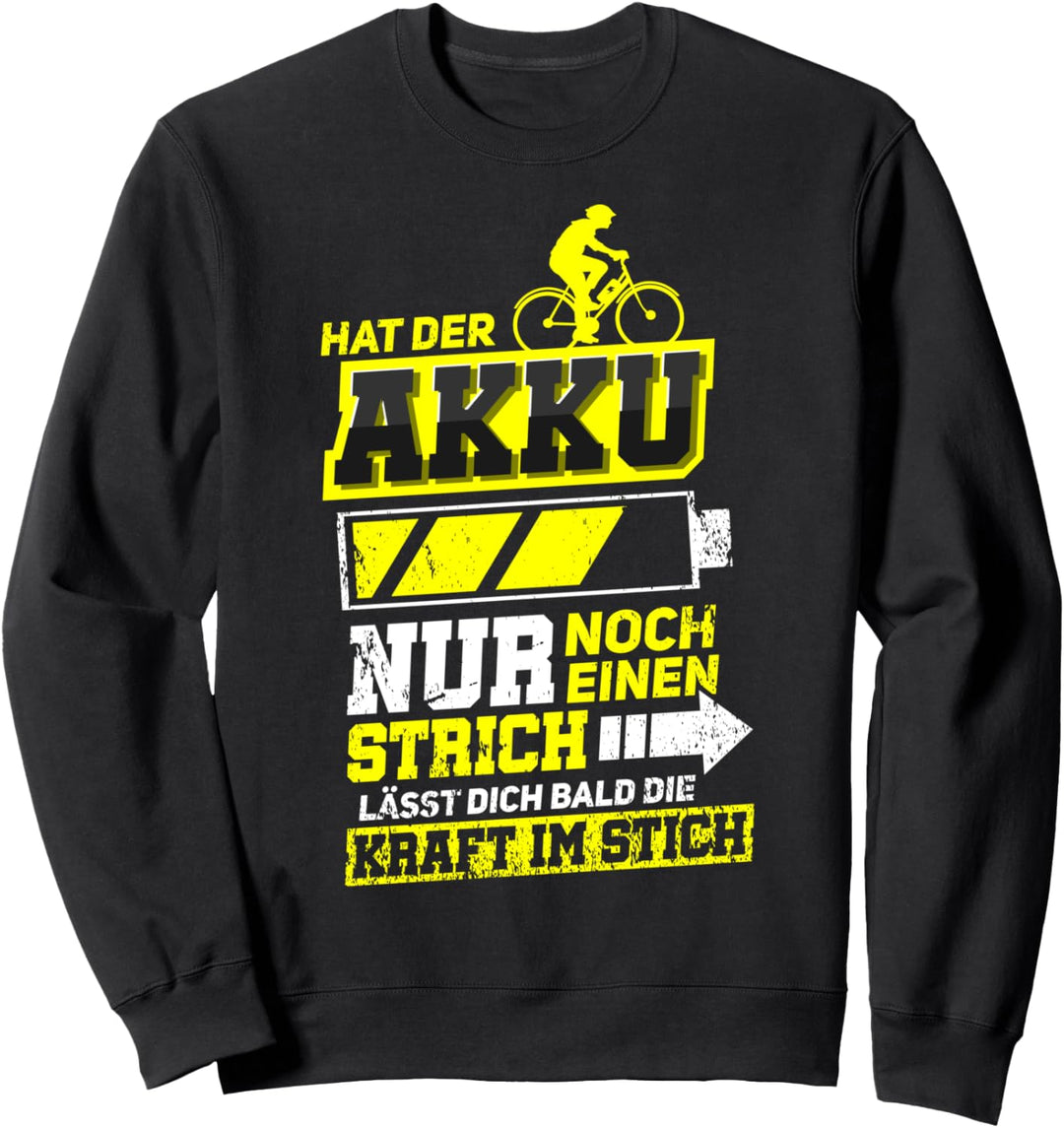 Mountainbike Motiv Herren Lustig Sprüche Fahrrad Motiv Sweatshirt
