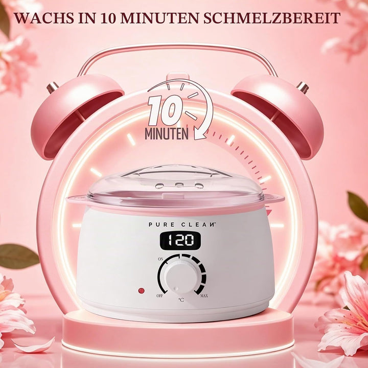 PURECLEAN 10-Minuten Wax Maschine mit digitaler Temperaturregelung – geeignet für alle Wachsarten, i