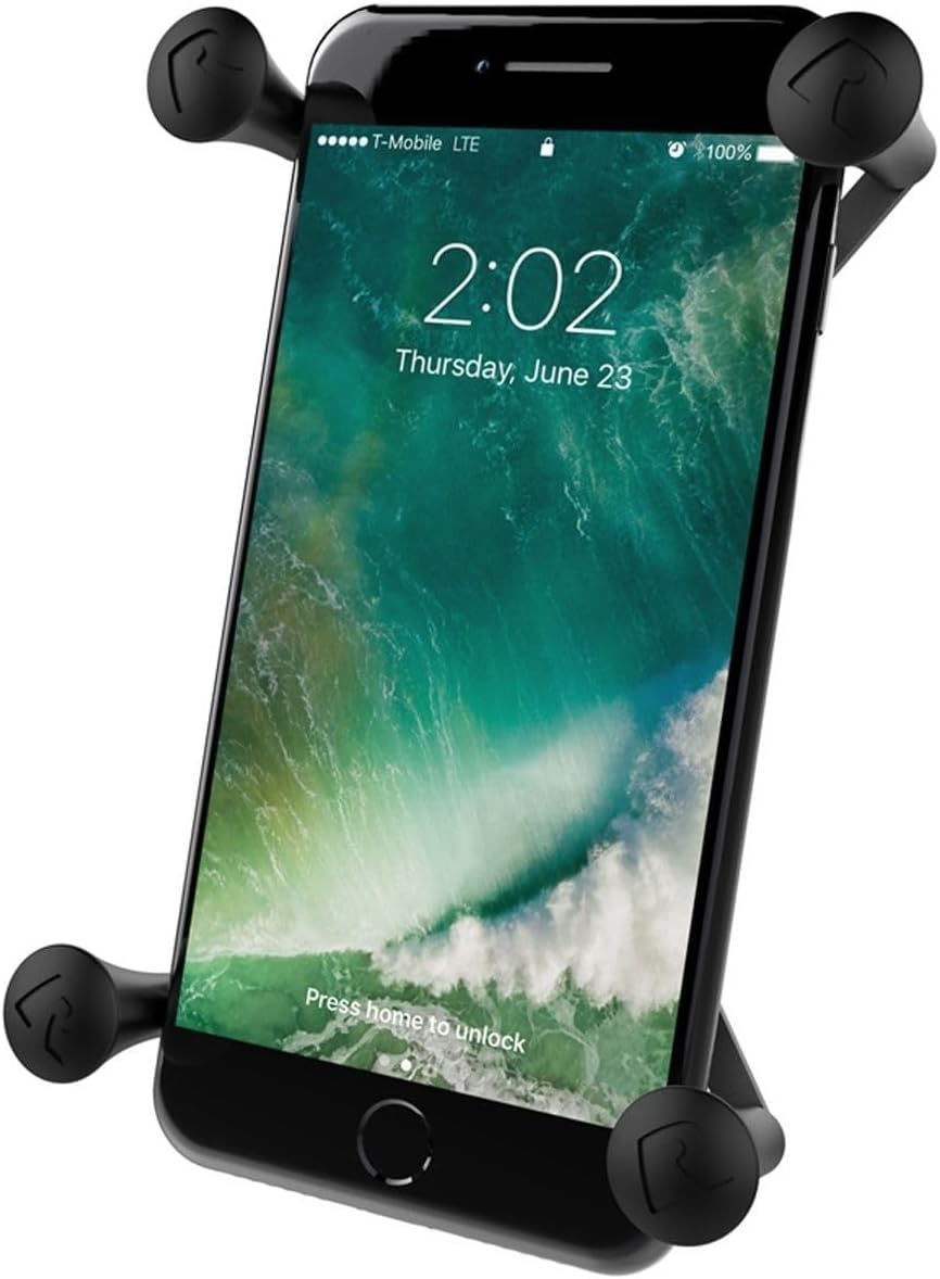 Ram Mounts Motorrad-Navigationsgeräthalterung X-Grip® Universalhalter für Smartphones gross RAM-HOL-