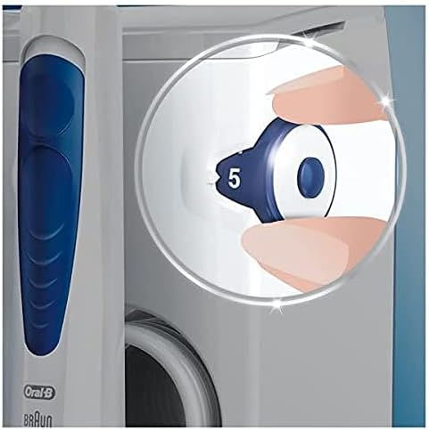 Oral-B Pro 2000 Elektrische Zahnbürste mit OxyJet Munddusche, 3 Aufsteckbürsten, 4 Ersatzdüsen, Set