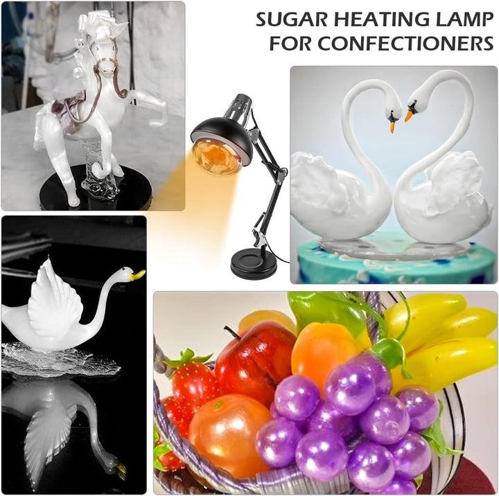 DUEBEL Heizlampe für Süssigkeitenherstellung - Erschwinglicher Süssigkeiten-Heizer, perfekt für Anfä