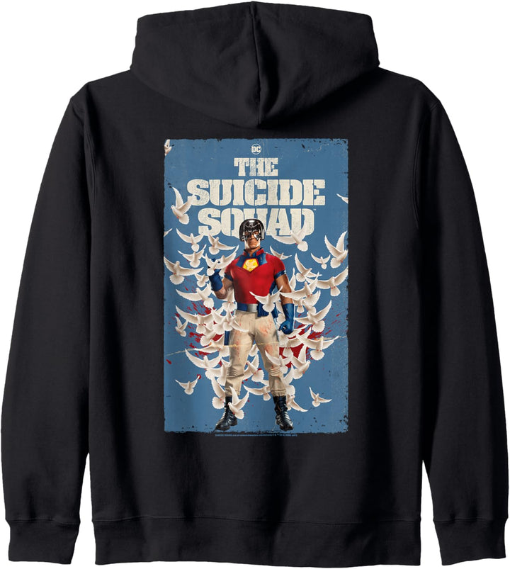 The Suicide Squad Peacemaker Poster Kapuzenjacke