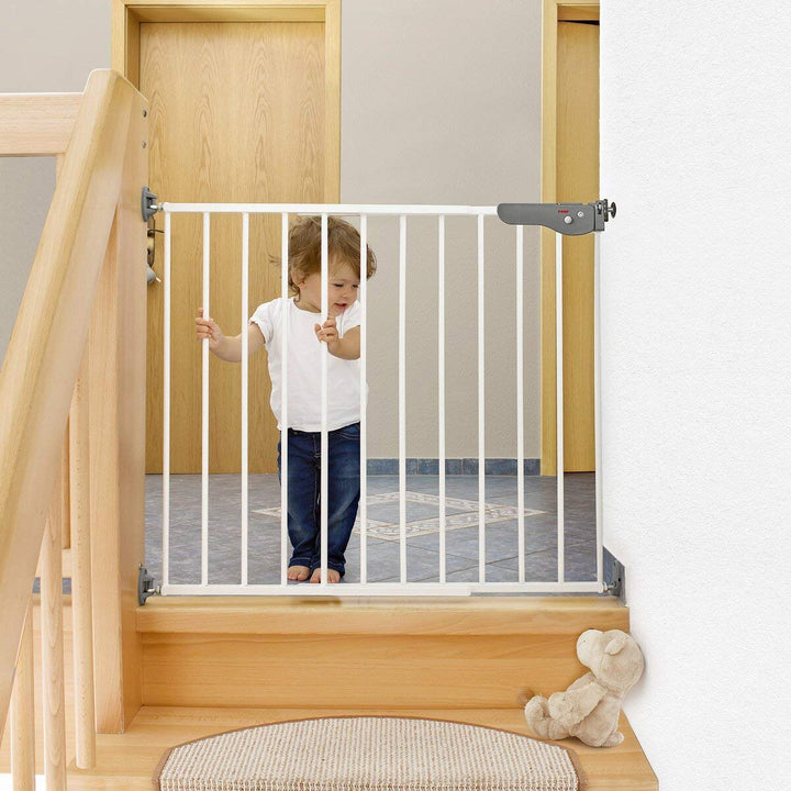 reer Türgitter und Treppengitter Advanced zum Schrauben, stabiler Halt, Durchgangsbreite 75-110cm