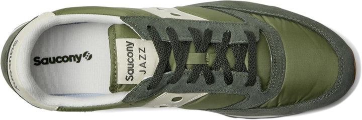 Saucony Herren Jazz Original Sneaker 40.5 EU Forest Cream, 40.5 EU Forest Cream