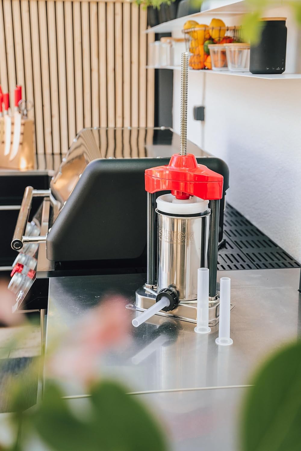 F. DICK HTW Hausschlachter-Tischwurstfüller 5 lb (für Hobbyköche, Jäger und BBQ-Fans, Wurstfüller, W
