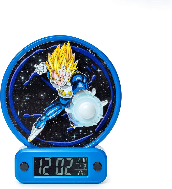 Teknofun 811350 Ball Z Alarm Clock & Lampe Vegeta Blau