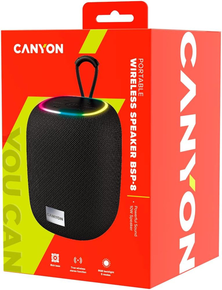 Canyon Bluetooth Speaker BSP-8 schwarz