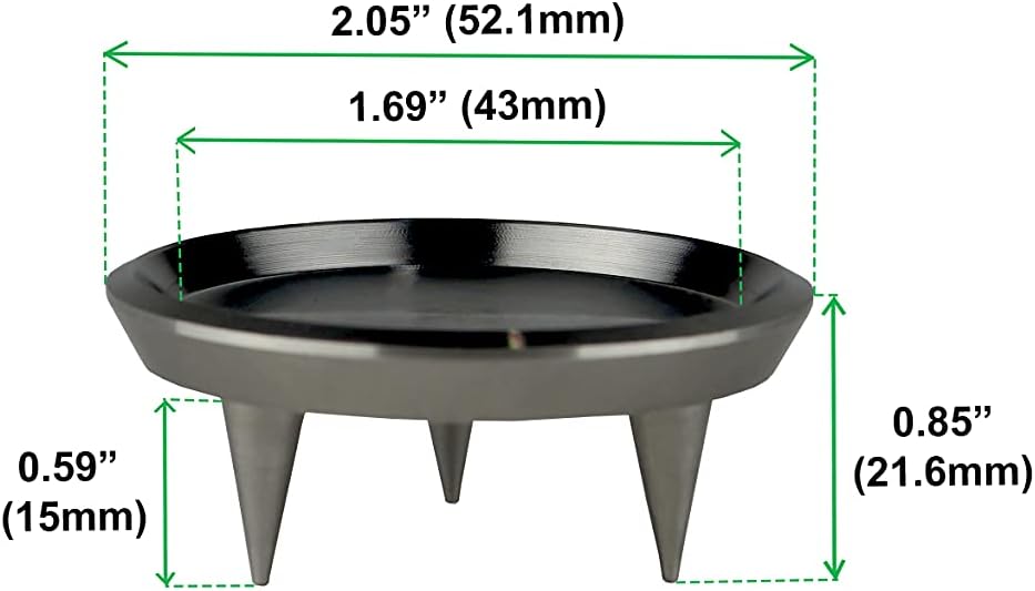 IsoAcoustics Gaia II Teppichspikes, 4er-Pack, IsoAcoustics GAIA II Teppichspikes, 4er-Pack