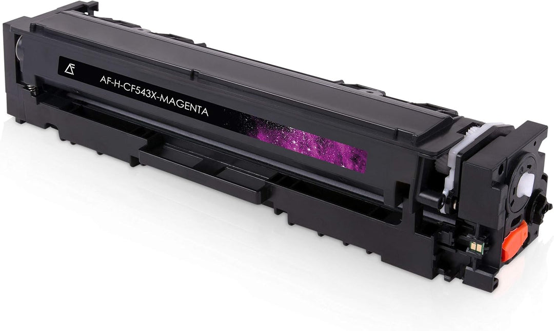 Alphafax 5X XL Toner ersetzt HP 203X CF540X CF541X CF542X CF543X 2X bk 1x CMY Multipack Schwarz Cyan