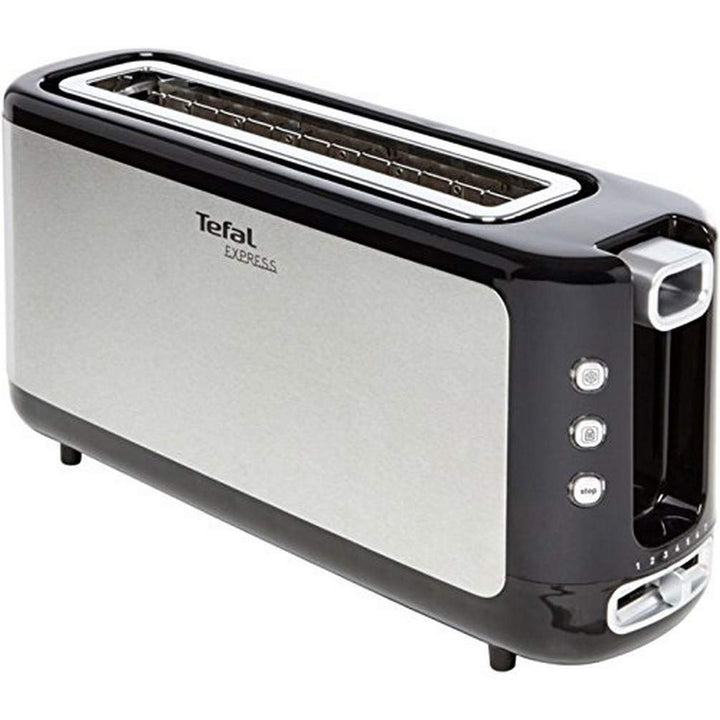 Tefal TL365ETR Toaster Express 37 x 18 x 10 cm, Edelstahl/Schwarz