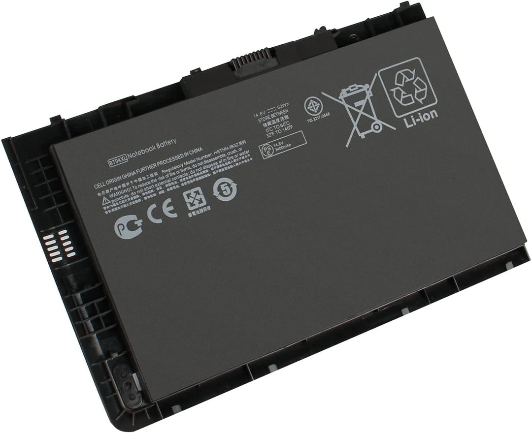 Exmate Laptop Akku BT04XL BA06 für HP EliteBook Folio 9470 9470M 9480M BT04 BA06XL HSTNN-IB3Z HSTNN-