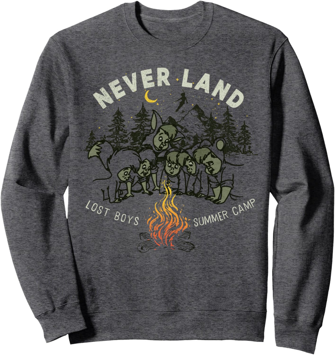 Disney Peter Pan Lost Boys Summer Camp Portrait Sweatshirt