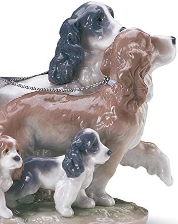 LLADRÓ Figur Die Grosse Familie. Mädchen. Porzellan.
