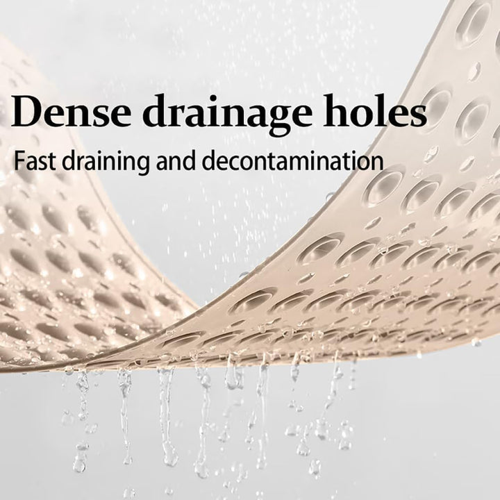 Duschmatte rutschfest 106x66cm,Antirutschmatte Dusche mit Ablauflöchern,Duscheinlage rutschfest mit