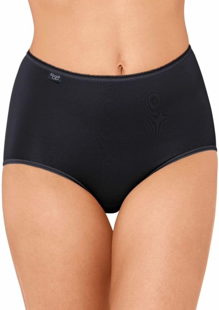 Sloggi Damen Slip (3er Pack) 38 Schwarz, 38 Schwarz