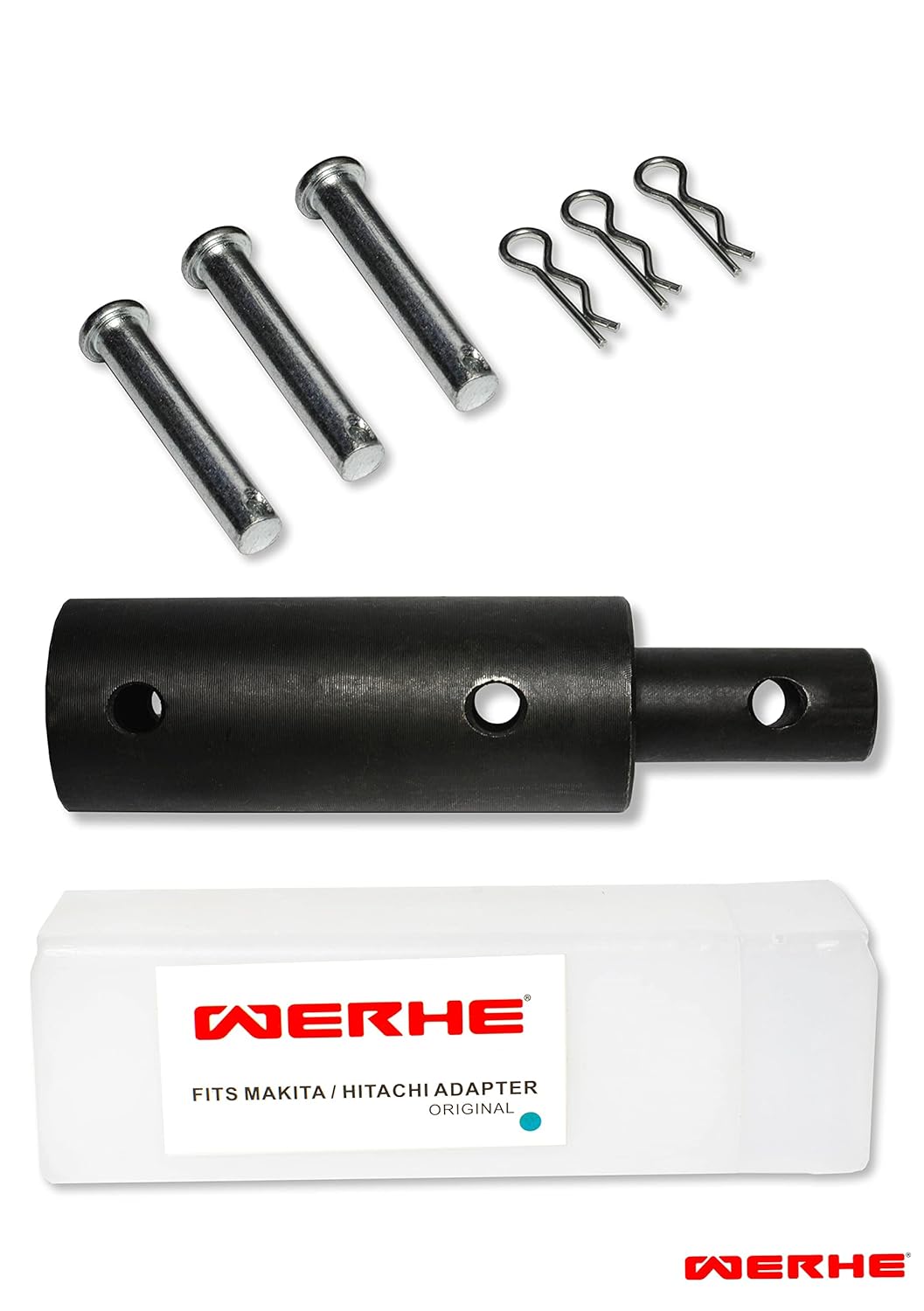 WERHE Profi Bohrer für Erdbohrer 40 mm Florbohrer Brunnenbohrer robuste Bohrspitze passend für Makit