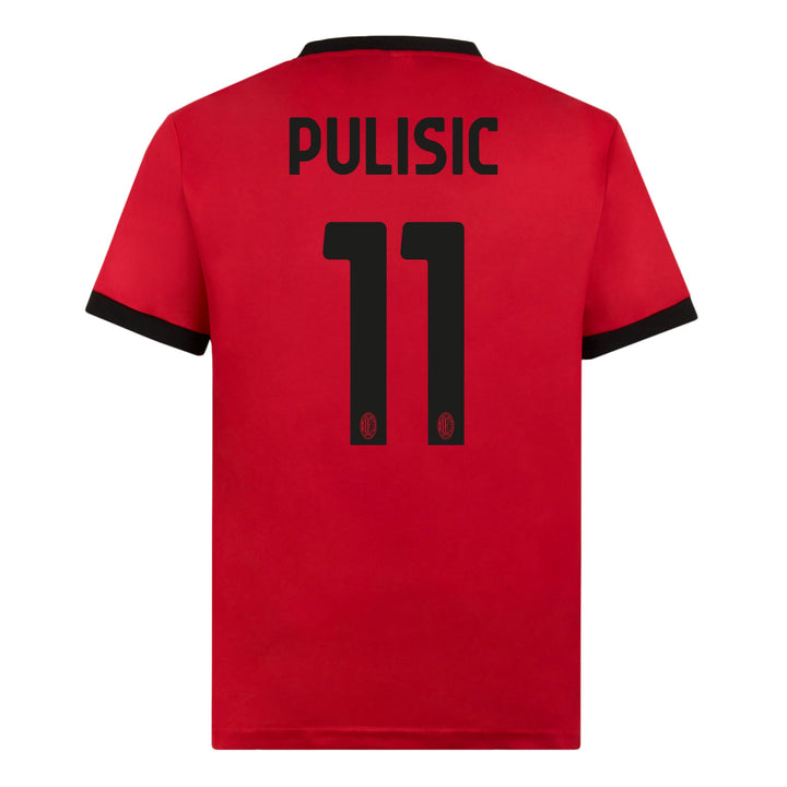 AC Milan Unisex Kinder T-Shirt 4 Jahre Rot Schwarz, 4 Jahre Rot Schwarz