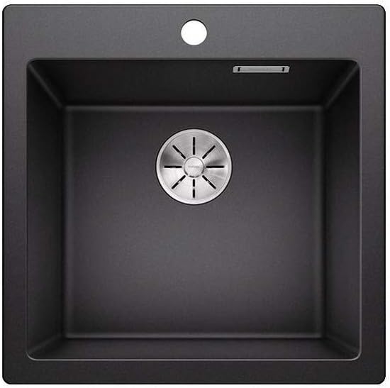 BLANCO PLEON 5 Silgranit PuraDur schwarz O.AF