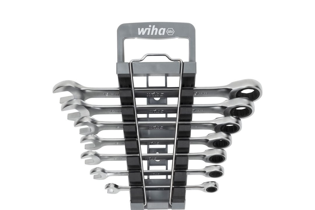 Wiha 303-96 Ratschenringschlüssel-Satz, 8-teilig