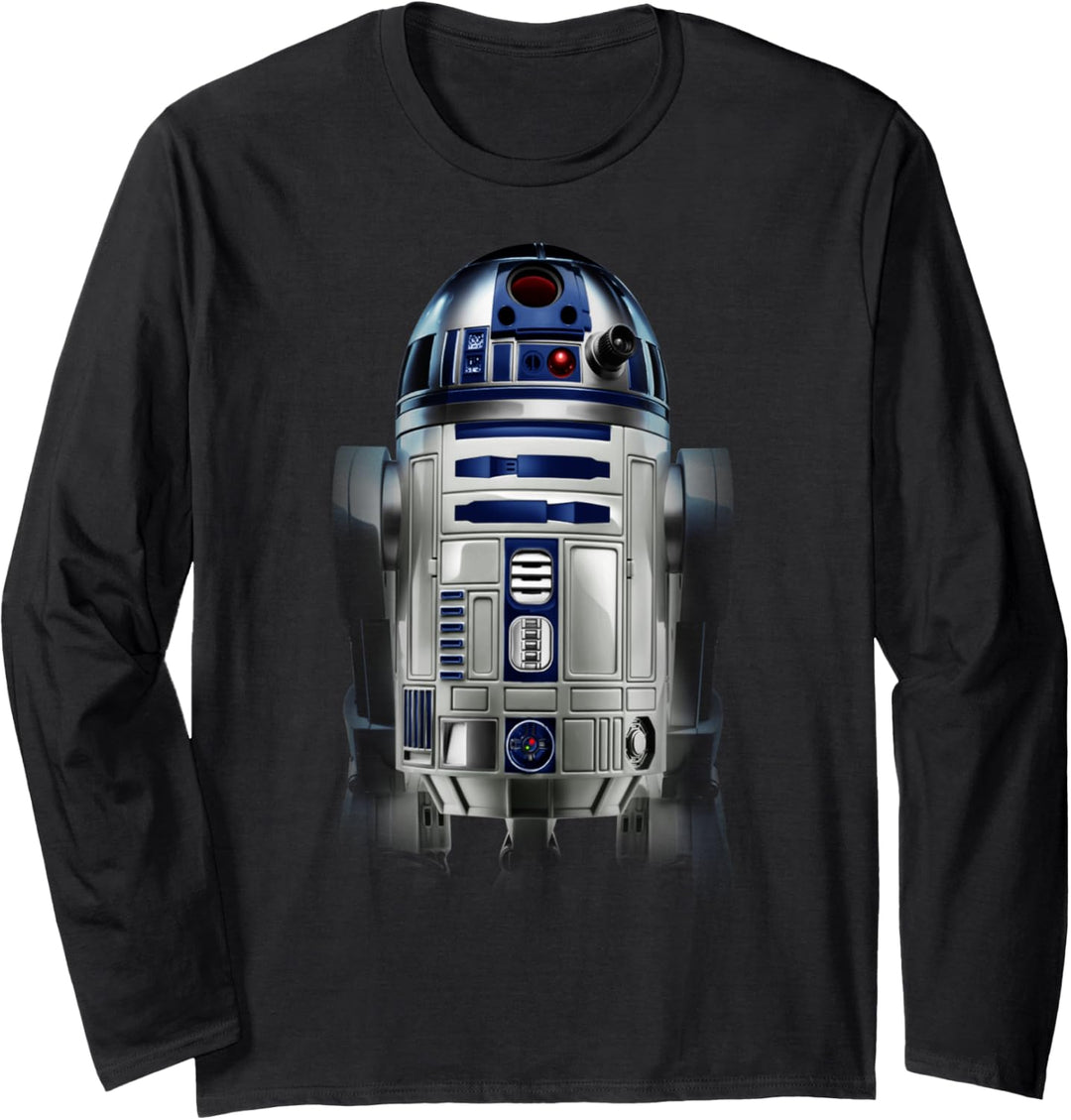 Star Wars R2-D2 Hi-Res Photo Pose Langarmshirt