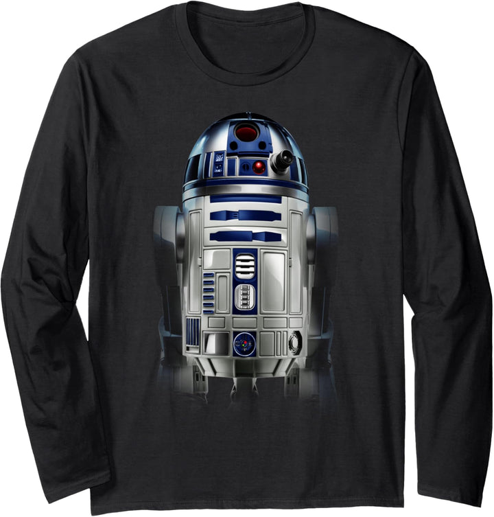Star Wars R2-D2 Hi-Res Photo Pose Langarmshirt