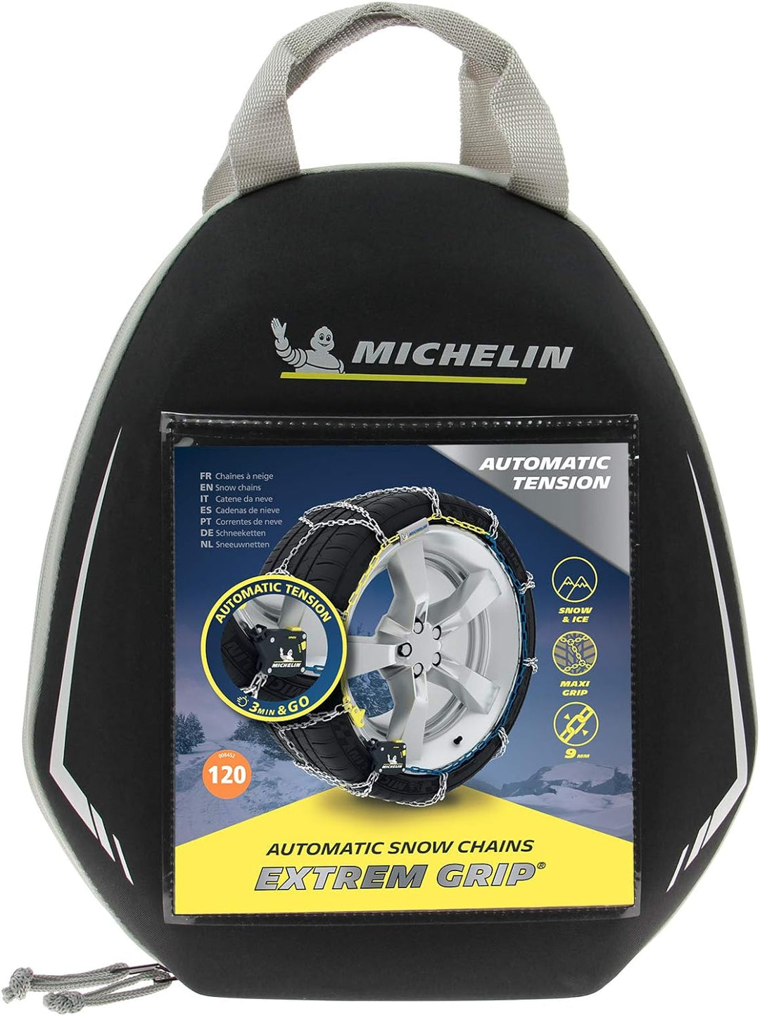 MICHELIN Schneeketten extremer Halt, automatische Spannung N°120, N°120