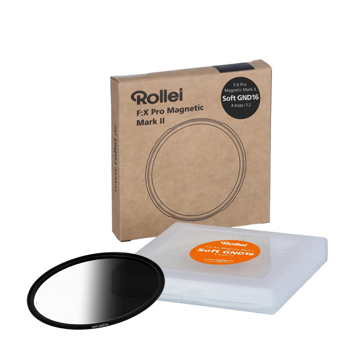 Rollei F:X Pro Magnetischer Softer-Verlaufsfilter GND16 MK II 82mm, super kratzfester magnetischer G