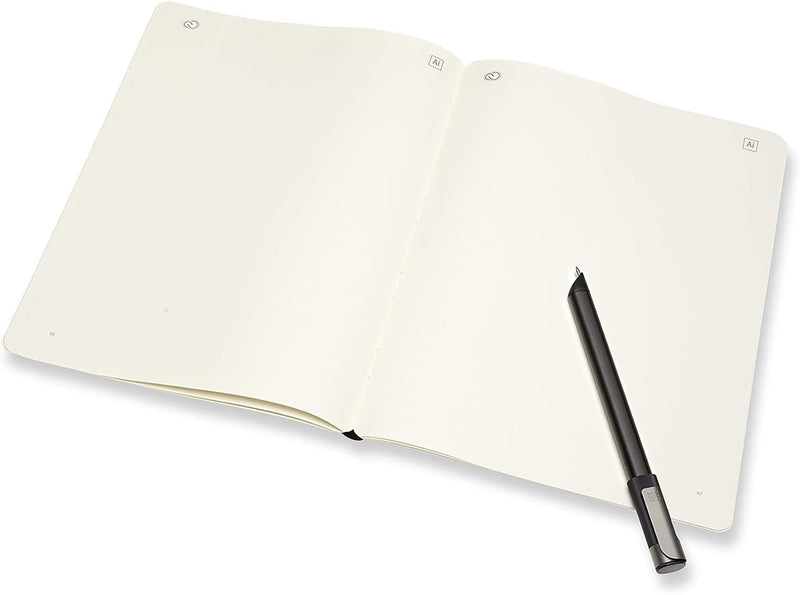 Moleskine, Notebook Adobe Creative Cloud Paper Tablet, Digital Notebook with White Pages - Notebook
