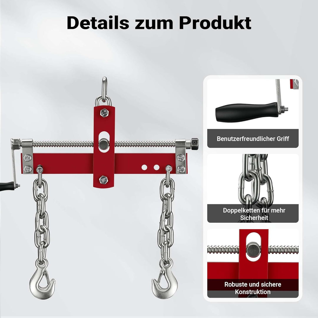 900kg Balancierer Positionierer Motorkran Werkstattkran Hebekran Traverse Kran Werkstatt