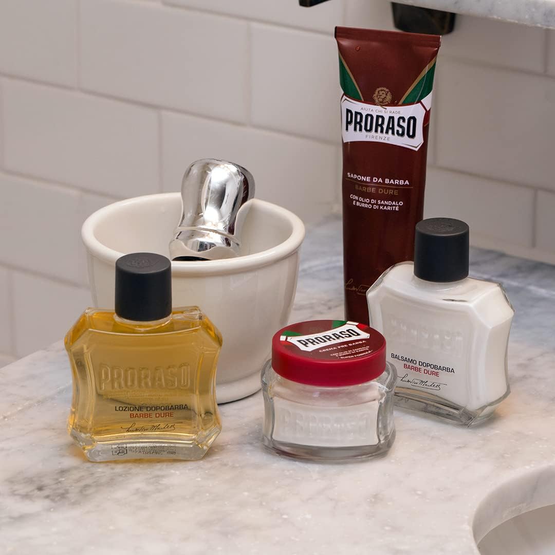 Proraso Wood and Spice After Shave Balsam, 100 ml & After Shave Lotion Nourishing, 100 ml Bundle mit