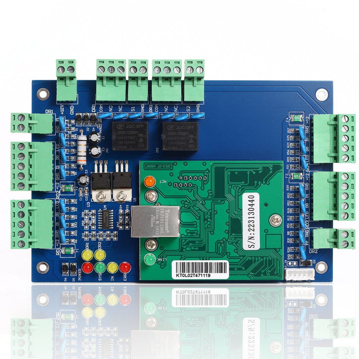 UHPPOTE Professionelle Wiegand TCP IP Netzwerk Zugangskontroll Board Panel Controller für 2 Tür 4 Le