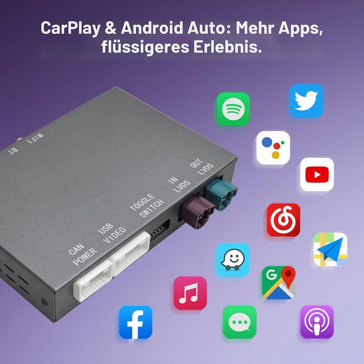 Linux Decoder für BMW EVO ID5 ID6 mit CarPlay &amp; Android Auto